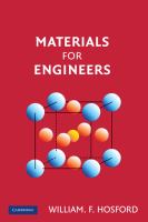 Materials for engineers /