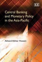 Central banking and monetary policy in the Aisa-Pacific /