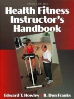 Health fitness instructor's handbook /
