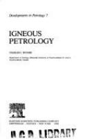 Igneous petrology /