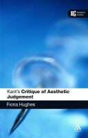Kant's Critique of aesthetic judgment : a reader's guide /