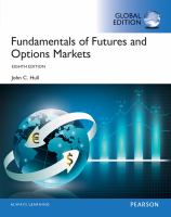 Fundamentals of futures and options markets /