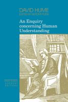 An enquiry concerning human understanding /