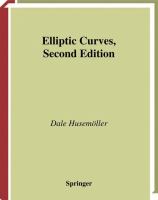Elliptic curves /