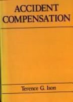 Accident compensation : a commentary on the New Zealand scheme /