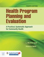 Health program planning and evaluation : a practical, systematic approach for community health /