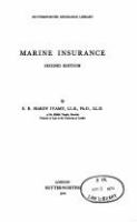 Marine insurance /