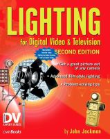 Lighting for digital video & television /