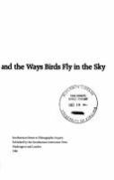 Barawa and the ways birds fly in the sky : an ethnographic novel /