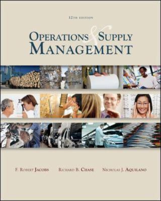 Operations and supply management /