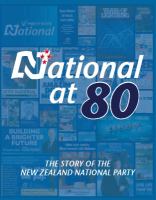National at 80 : the story of the New Zealand National Party /