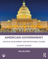 American government : political development and institutional change /