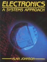 Electronics : a systems approach /