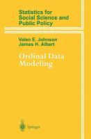 Ordinal data modeling /