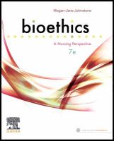 Bioethics : a nursing perspective /