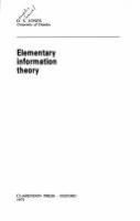 Elementary information theory /