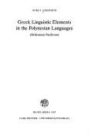 Greek linguistic elements in the Polynesian languages : (Hellenicum Pacificum) /