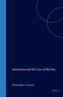 Antarctica and the law of the sea /