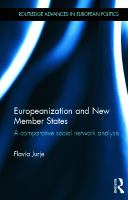 Europeanization and new member states : a comparative social network analysis /