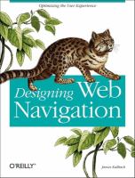 Designing Web navigation /