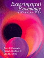 Experimental psychology : understanding psychological research /