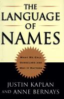 The language of names /