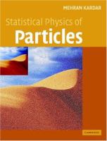Statistical physics of particles /