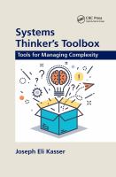 Systems Thinker's Toolbox : Tools for Managing Complexity /
