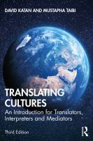 Translating cultures : an introduction for translators, interpreters and mediators /