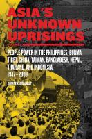 Asia's unknown uprisings