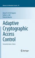 Adaptive cryptographic access control /