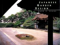 Japanese garden design /