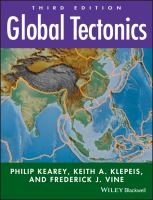 Global tectonics.