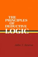 The principles of deductive logic /