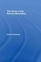 The army in the Roman revolution /