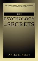 The psychology of secrets /