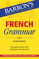 French grammar : beginner, intermediate, and advanced levels /