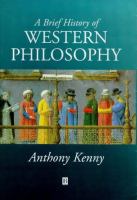 A brief history of western philosophy /