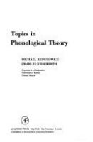 Topics in phonological theory /