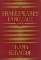 Shakespeare's language /