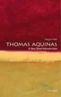 Thomas Aquinas : a very short introduction /