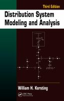 Distribution system modeling and analysis /