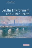 Air, the environment and public health /