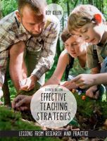 Effective teaching strategies : lessons from research and practice /