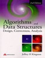 Algorithms and data structures : design, correctness, analysis /
