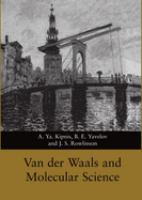Van der Waals and molecular science /