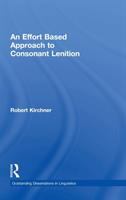 An effort based approach to consonant lenition /