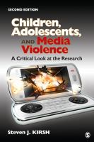 Children, adolescents, and media violence : a critical look at the research /
