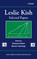 Leslie Kish : selected papers /