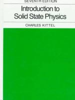 Introduction to solid state physics /